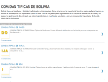 Tablet Screenshot of comidastipicasdebolivia.blogspot.com