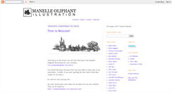 Desktop Screenshot of manelleoliphant.blogspot.com