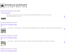 Tablet Screenshot of manelleoliphant.blogspot.com