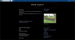 Desktop Screenshot of growgarlic.blogspot.com