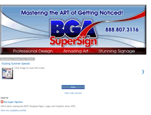 Tablet Screenshot of bgasupersign.blogspot.com