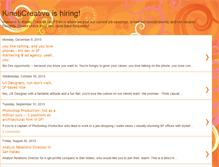Tablet Screenshot of kineticreative.blogspot.com