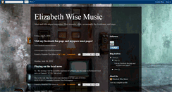 Desktop Screenshot of elizabethwisemusic.blogspot.com