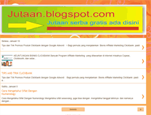 Tablet Screenshot of jutaan.blogspot.com