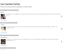 Tablet Screenshot of petruscuentos.blogspot.com