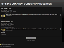 Tablet Screenshot of nfpsiksdonation.blogspot.com