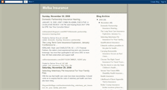 Desktop Screenshot of melbainsurance.blogspot.com