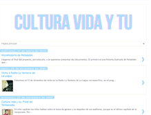 Tablet Screenshot of culturavidaytu.blogspot.com