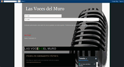 Desktop Screenshot of lasvocesdelmurode678.blogspot.com