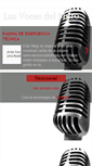 Mobile Screenshot of lasvocesdelmurode678.blogspot.com