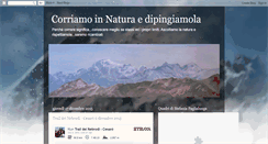 Desktop Screenshot of corriamoinnatura.blogspot.com