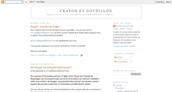 Desktop Screenshot of crayonetgoupillon.blogspot.com