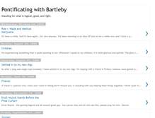 Tablet Screenshot of bartlebypontif.blogspot.com