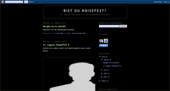 Desktop Screenshot of noisefest.blogspot.com