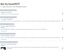 Tablet Screenshot of noisefest.blogspot.com