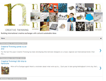 Tablet Screenshot of creativetwinning.blogspot.com