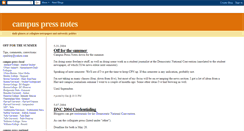 Desktop Screenshot of campuspressnotes.blogspot.com