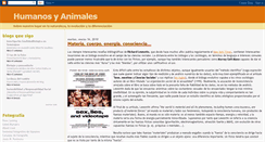 Desktop Screenshot of humanos-y-animales.blogspot.com