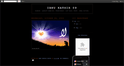 Desktop Screenshot of ibnukathir09.blogspot.com