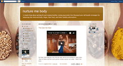 Desktop Screenshot of nurturemybody.blogspot.com