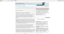 Desktop Screenshot of bassmintmusicforum.blogspot.com