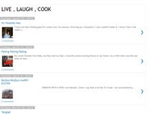 Tablet Screenshot of livelaughcook.blogspot.com