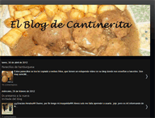 Tablet Screenshot of elblogdecantinerita.blogspot.com