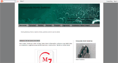 Desktop Screenshot of inmaculadamartingutierrez.blogspot.com