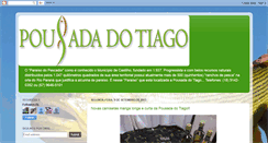 Desktop Screenshot of pousadadotiago.blogspot.com