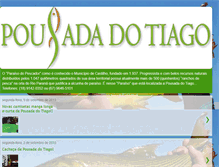 Tablet Screenshot of pousadadotiago.blogspot.com