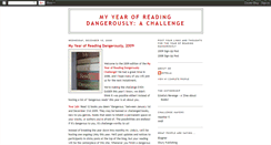 Desktop Screenshot of dangerouslychallenge.blogspot.com