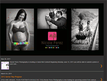 Tablet Screenshot of nicoleperezphotography.blogspot.com