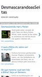 Mobile Screenshot of desmascarandoasseitas.blogspot.com