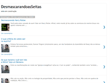 Tablet Screenshot of desmascarandoasseitas.blogspot.com
