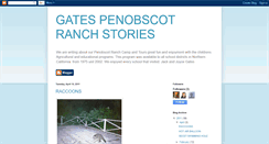 Desktop Screenshot of penobscotranchstories.blogspot.com