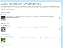 Tablet Screenshot of penobscotranchstories.blogspot.com