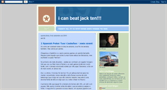 Desktop Screenshot of icanbeatjackten.blogspot.com