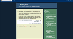 Desktop Screenshot of latchkeyman.blogspot.com
