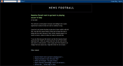 Desktop Screenshot of news-afootball.blogspot.com
