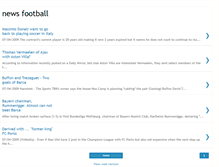 Tablet Screenshot of news-afootball.blogspot.com