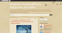 Desktop Screenshot of empresamundoglobalyadaptacionalcambio.blogspot.com