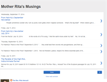 Tablet Screenshot of motherritasmusings.blogspot.com