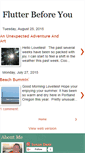 Mobile Screenshot of flutterbeforeyou.blogspot.com