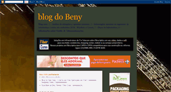 Desktop Screenshot of benypereira.blogspot.com