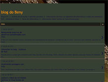 Tablet Screenshot of benypereira.blogspot.com