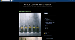 Desktop Screenshot of luxuryhomedesign-albert.blogspot.com