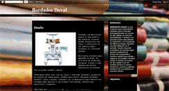 Desktop Screenshot of bordadosdoval.blogspot.com