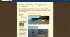 Desktop Screenshot of evergladeswildernesswaterway.blogspot.com