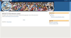 Desktop Screenshot of carmelministriesindia.blogspot.com