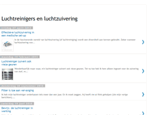 Tablet Screenshot of luchtreinigers.blogspot.com
